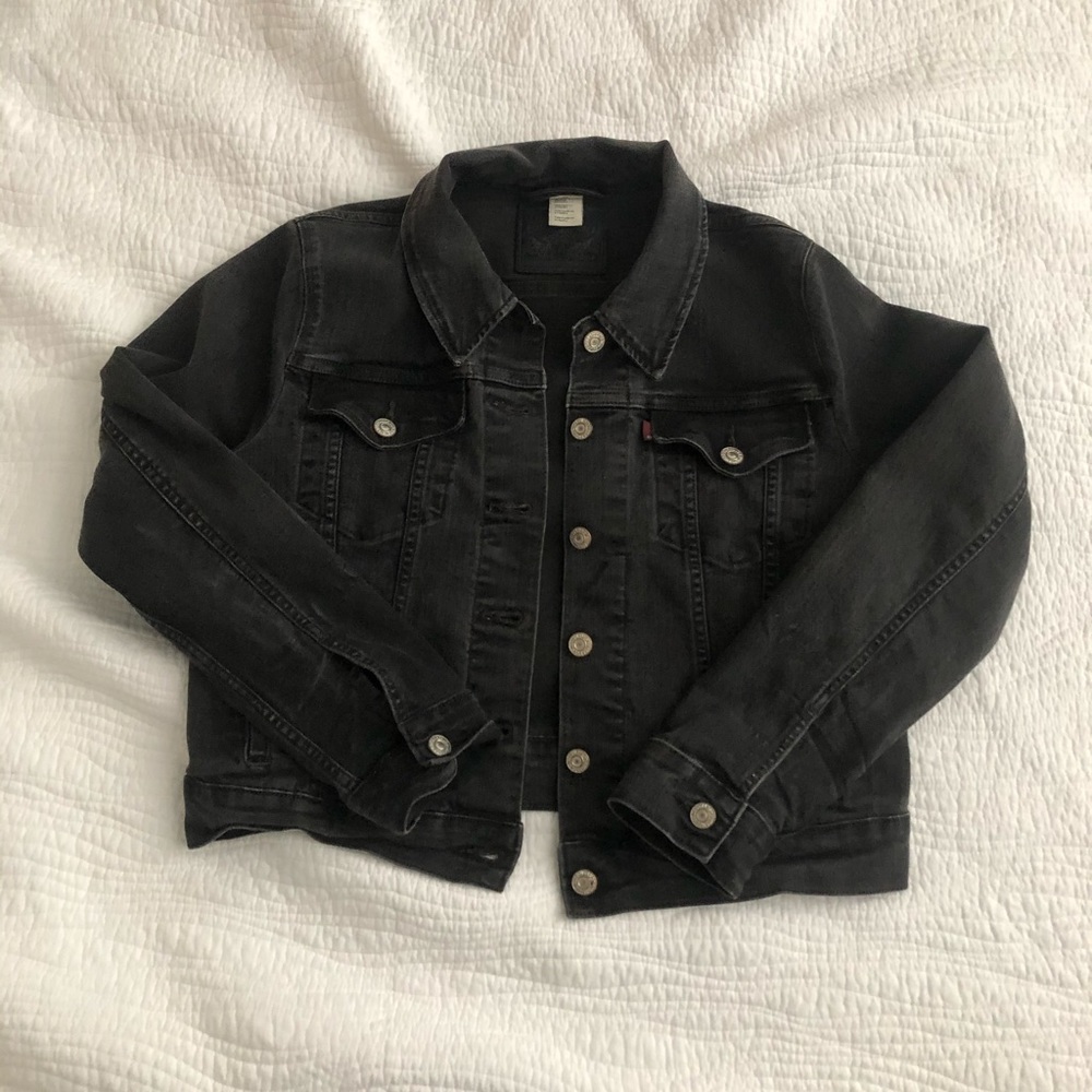 Acid Washed Levi’s Denim Jacket
